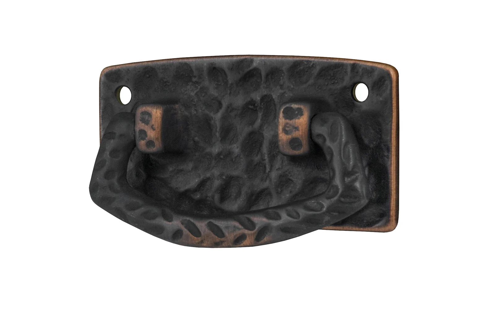 Solid Brass Hammered Drop Pull - Image 5