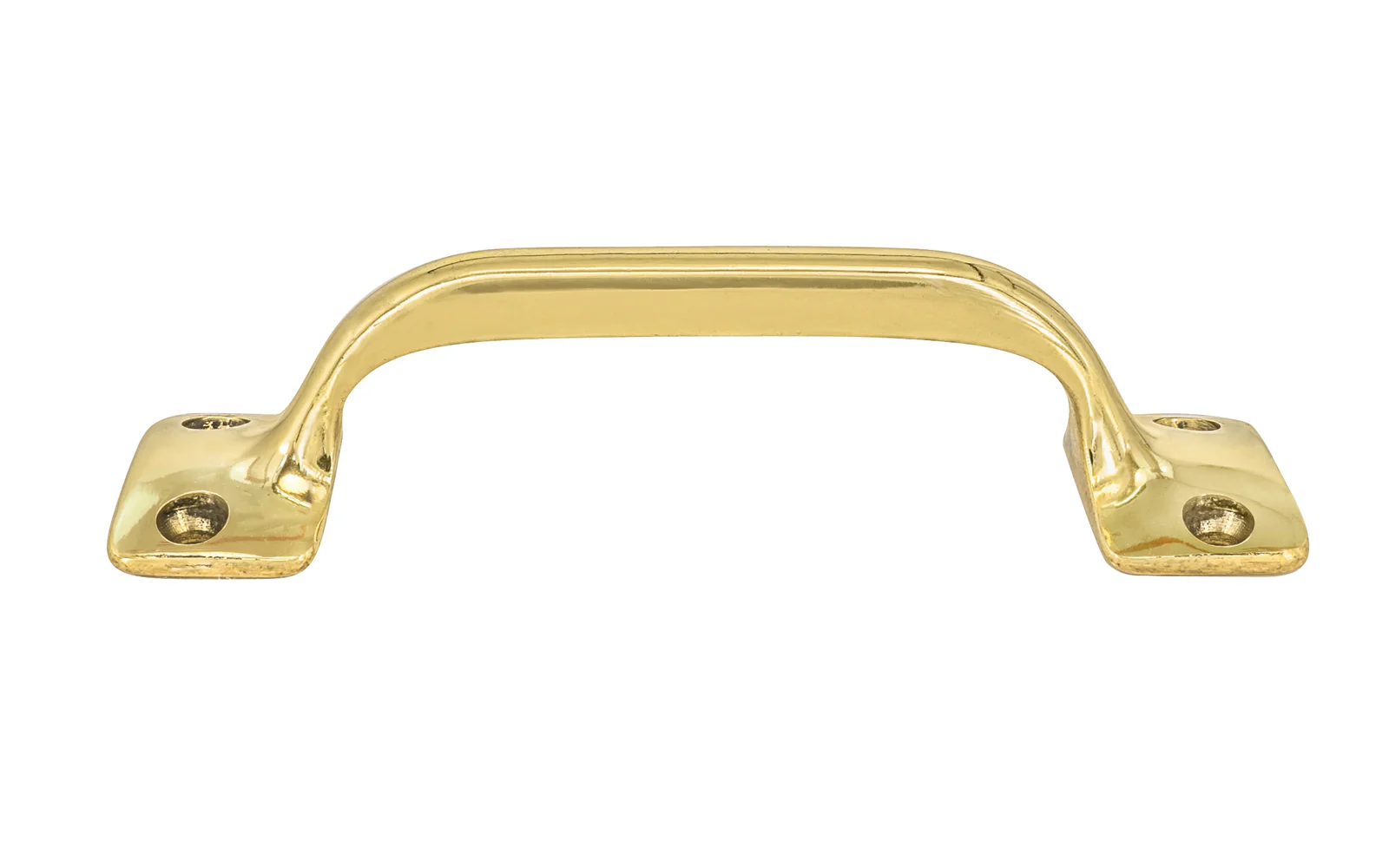 Classic Solid Brass Handle Pull ~ 3-1/2" On Centers - Image 7