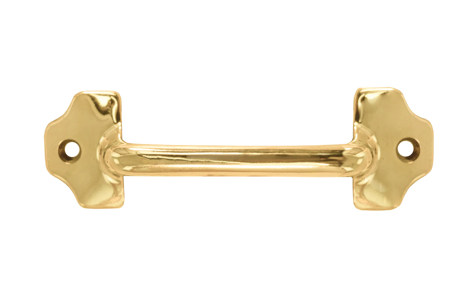 Solid Brass Handle Pull ~ 3-3/4" On Centers - Image 3