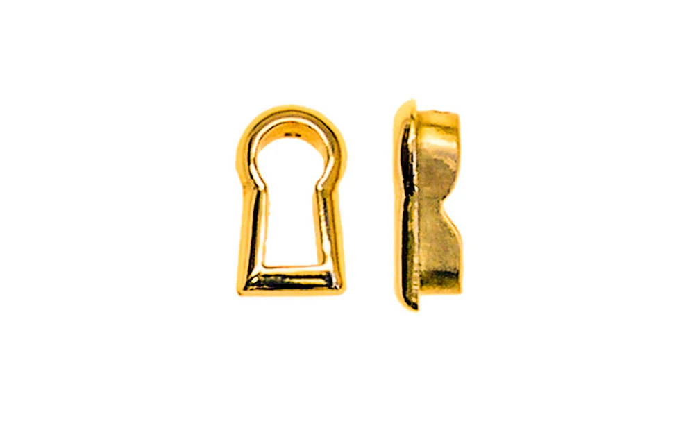 Solid Brass Keyhole Insert