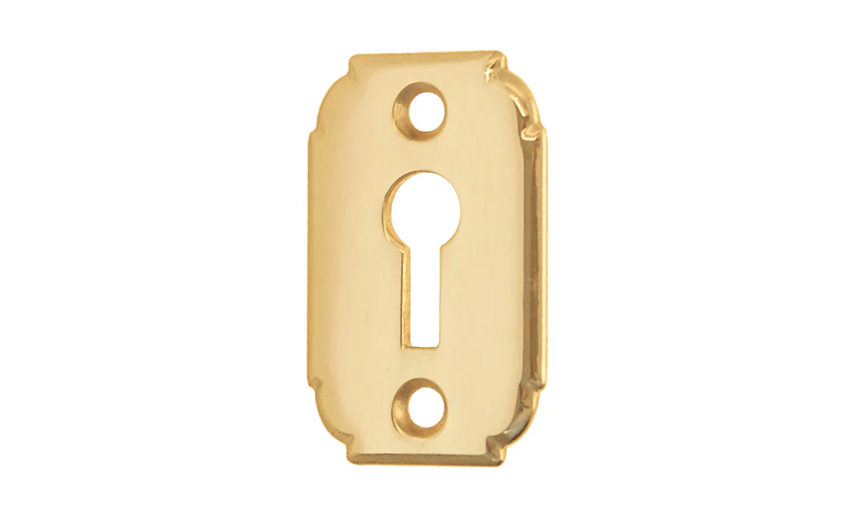 Solid Brass Keyhole Plate - Image 5