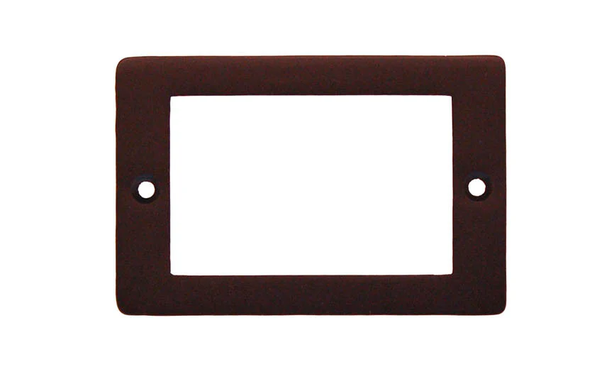 Solid Brass Label Holder ~ 3" x 2"