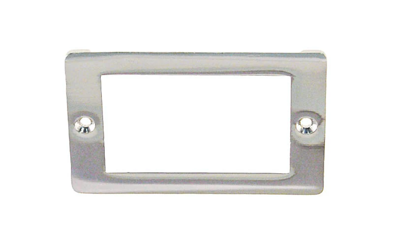Solid Brass Label Holder ~ 3" x 2" - Image 3