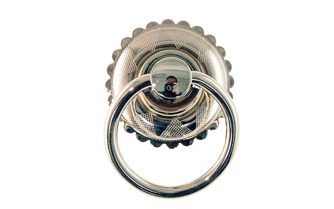 Solid Brass Drop Ring Pull - Image 2