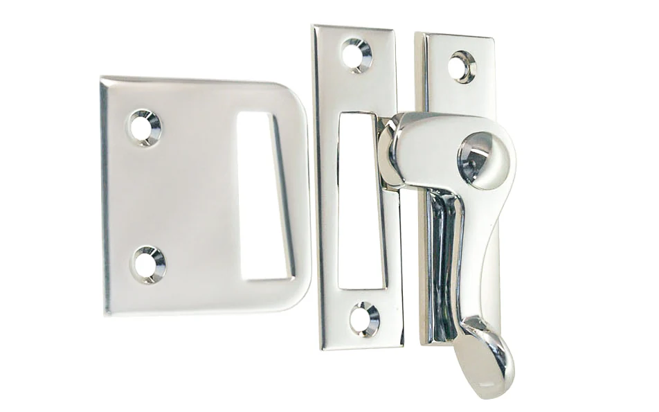Solid Brass Casement Lever Latch ~ Right Hand - Image 3
