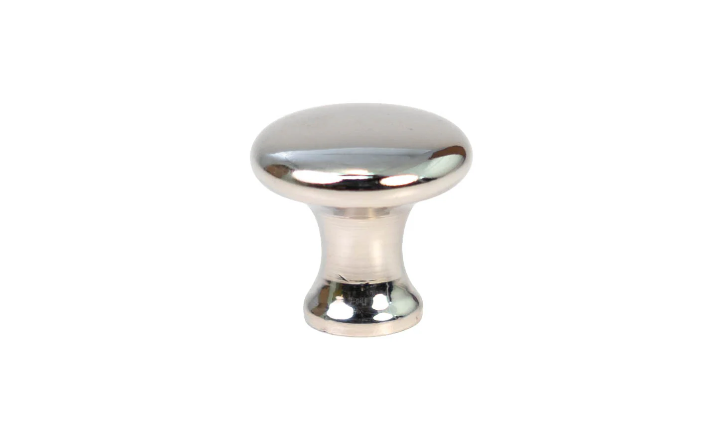 Solid Brass Mini Knob ~ 5/8" Diameter