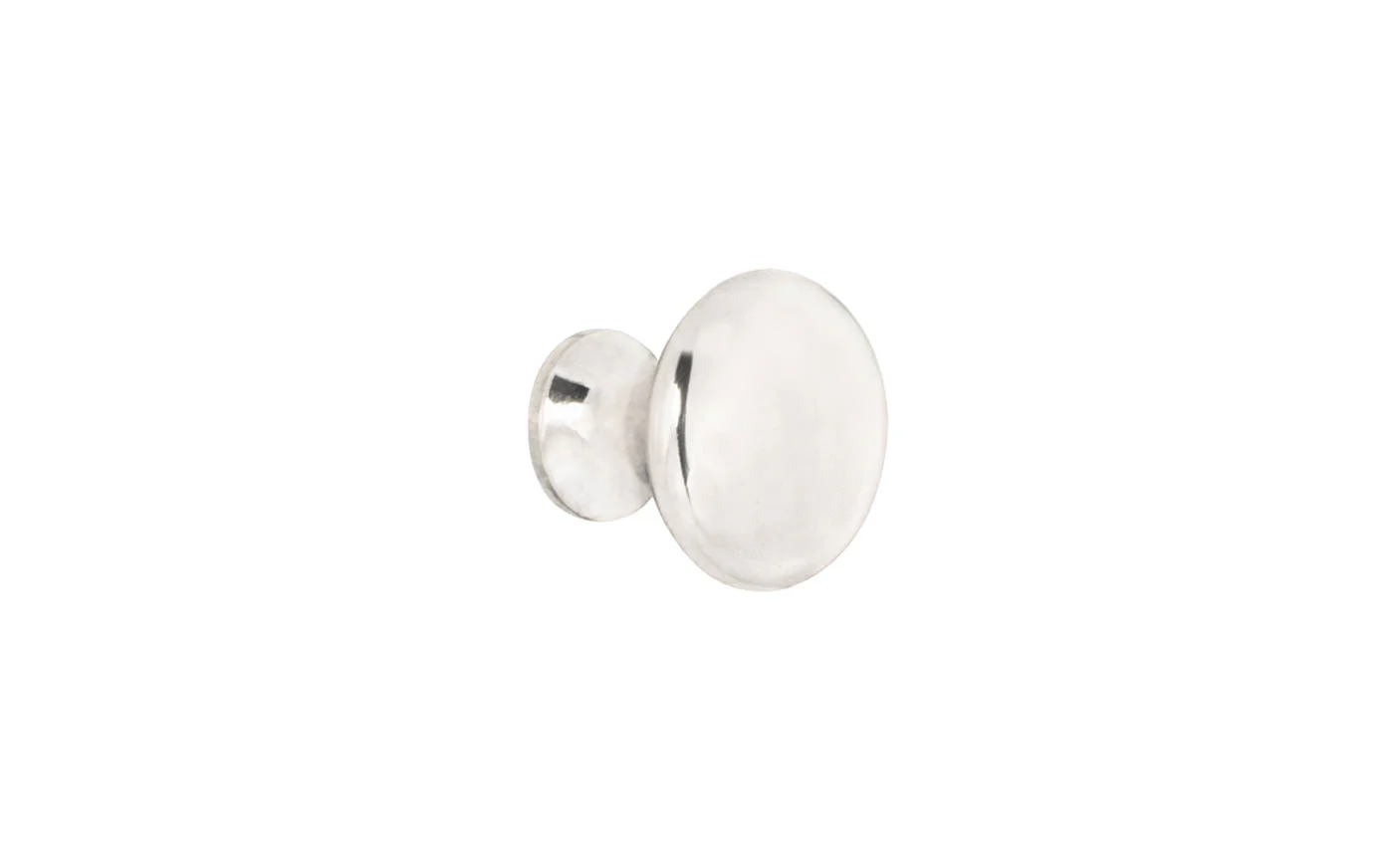 Solid Brass Mini Knob ~ 5/8" Diameter - Image 2