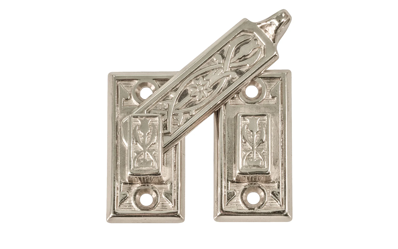 Solid Brass Ornate Shutter Bar - Image 2