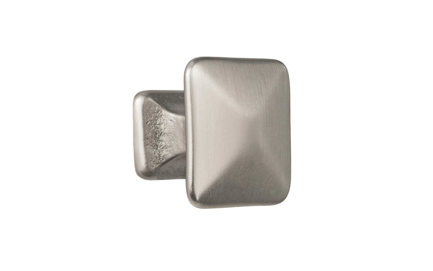 Solid Brass Square Cabinet Knob ~ 1" Size - Image 4
