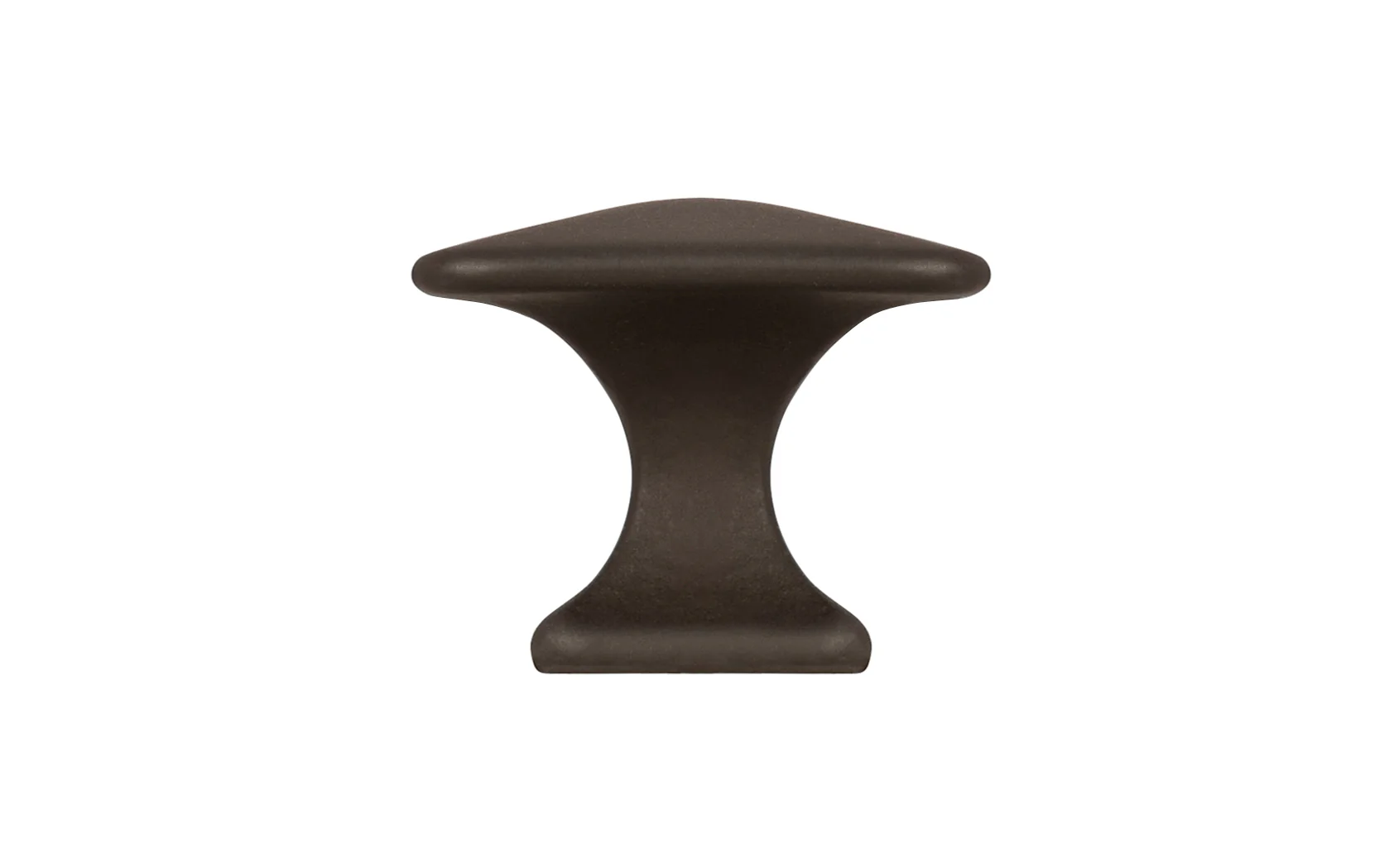 Solid Brass Square Cabinet Knob ~ 1" Size - Image 8