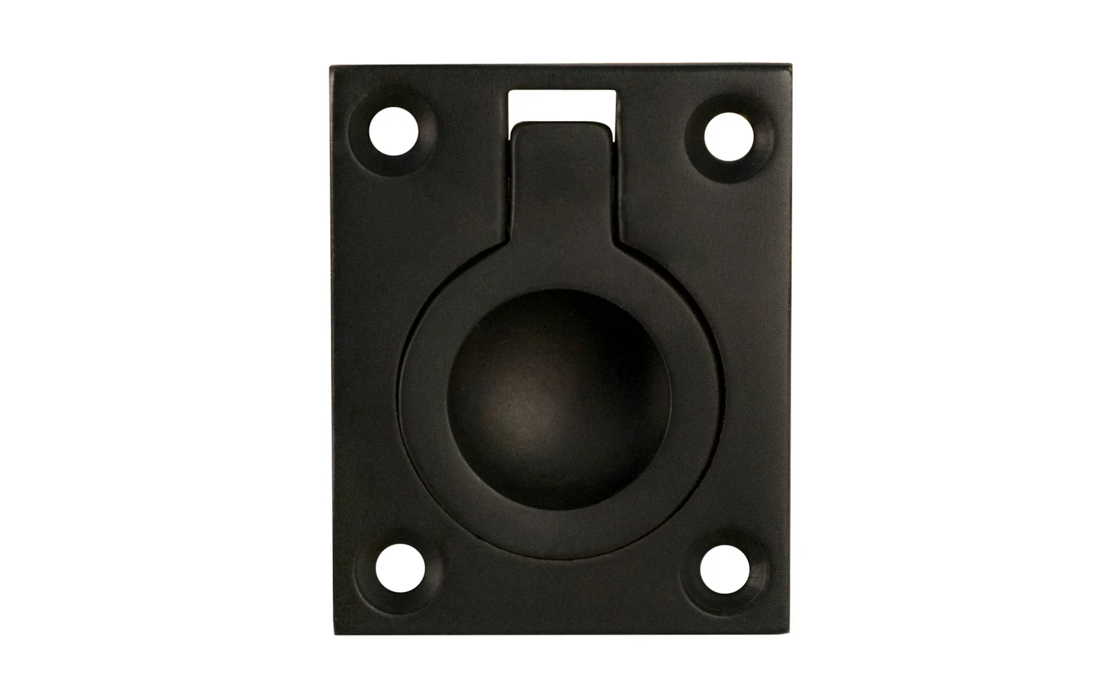 Solid Brass Flush Mount Ring Pull - Image 2