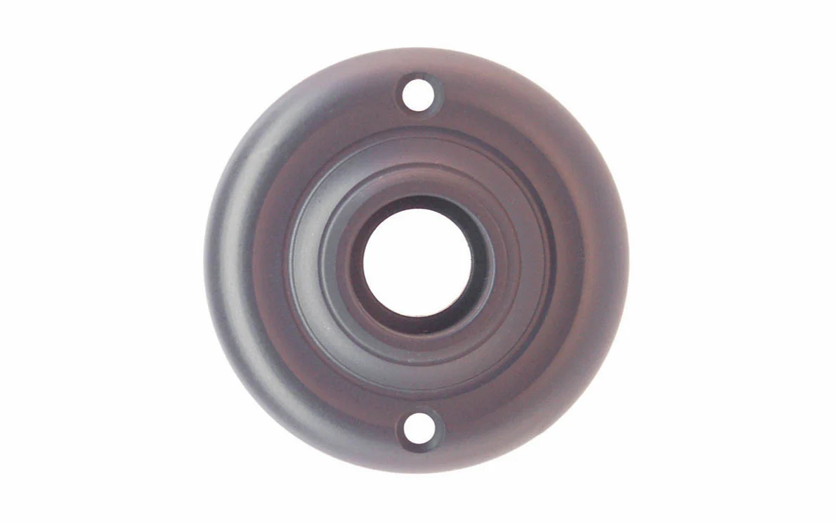 Solid Brass Smooth Ring-Design Rosette ~ 2-1/4" Diameter - Image 4