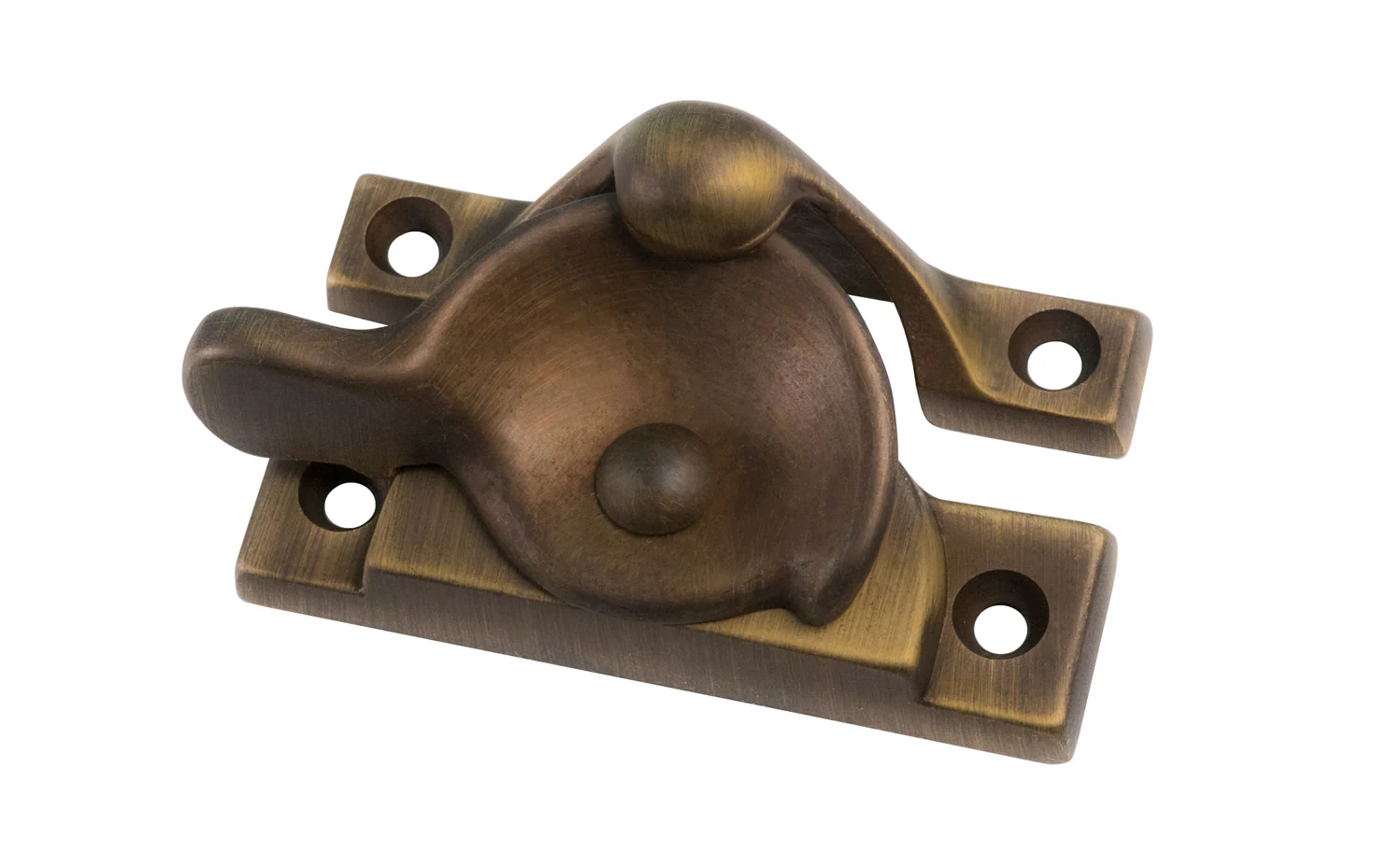 Solid Brass Sash Lock With Square Corners - Image 7