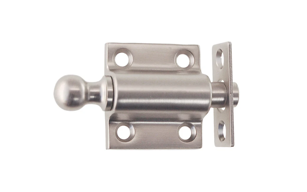 Solid Brass Sash Spring-Loaded Bolt - Image 5