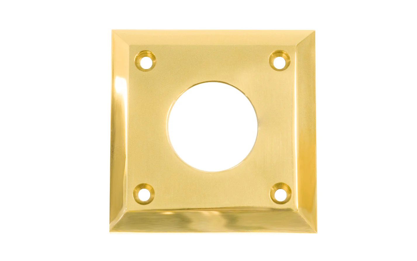 Solid Brass Square Cylinder Collar for Doors - Image 5