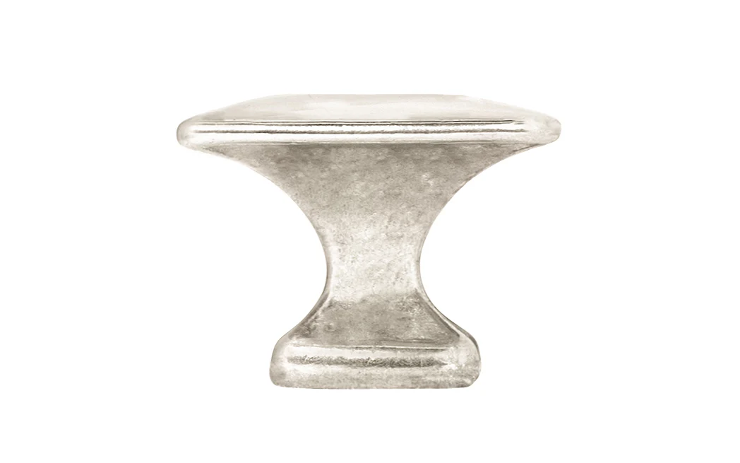 Solid Brass Square Cabinet Knob ~ 1-1/4" Size - Image 7
