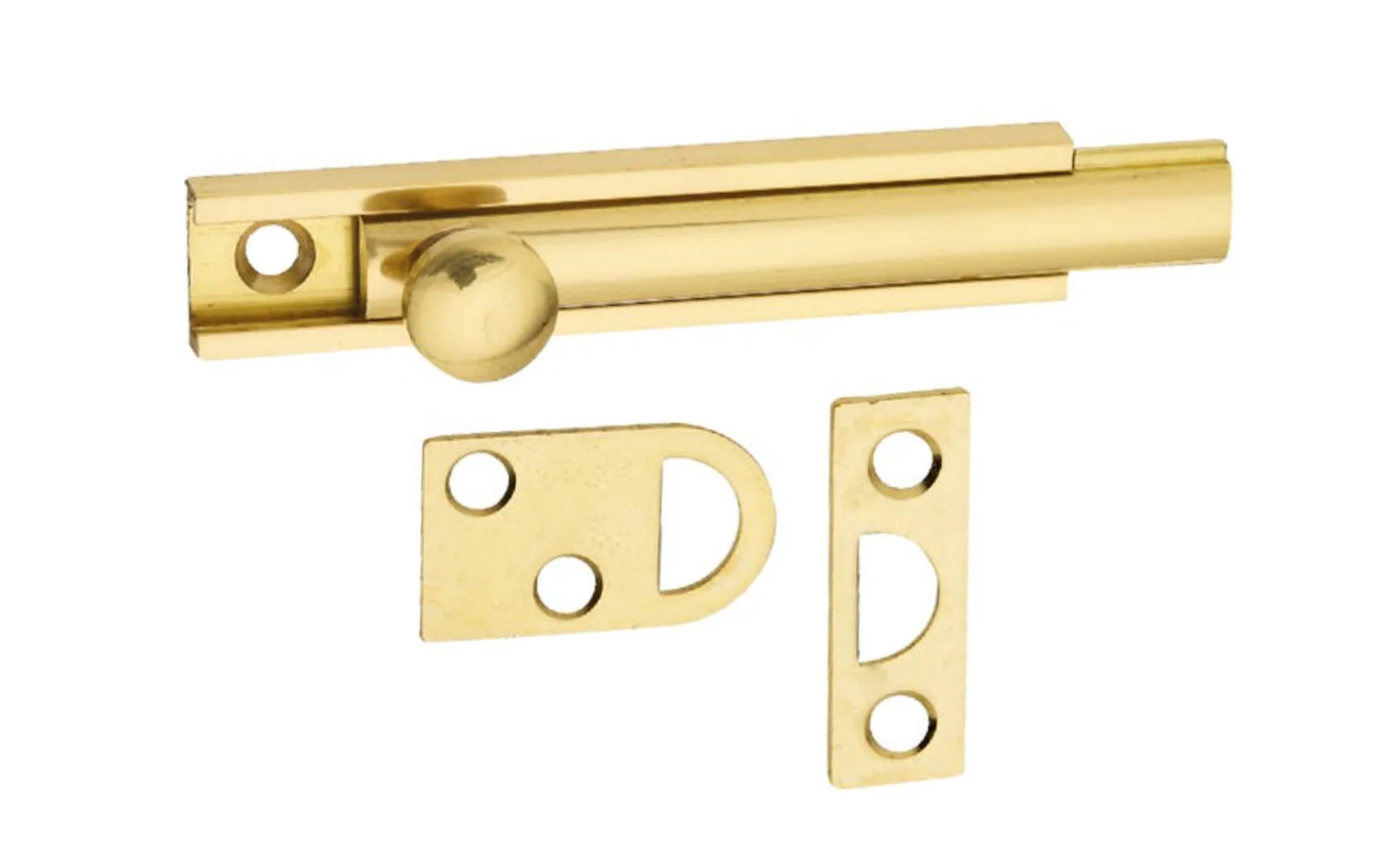 Solid Brass Surface Bolt - Image 2