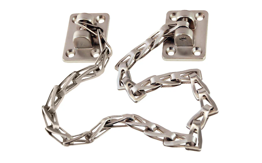 15" Long Adjustable Transom Chain With Solid Brass Base - Image 3