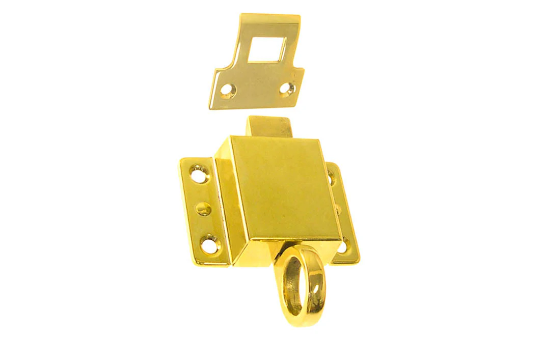 Solid Brass Transom Window Latch ~ Large Size - Image 2