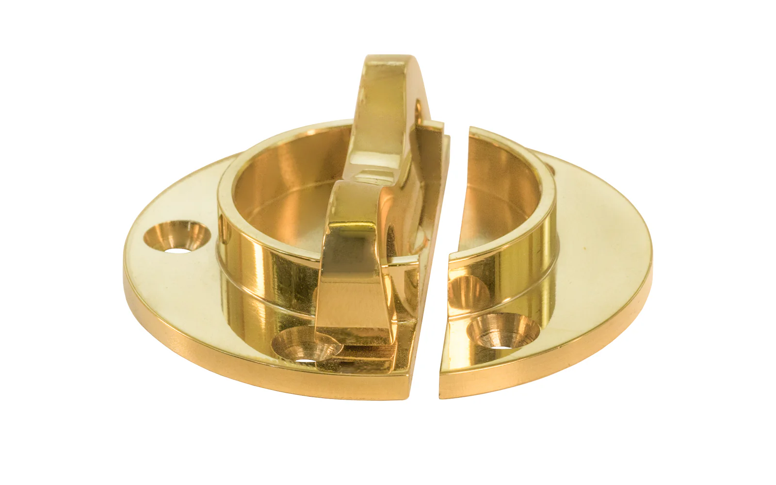 Solid Brass 2" Diameter Turn-Catch - Image 3