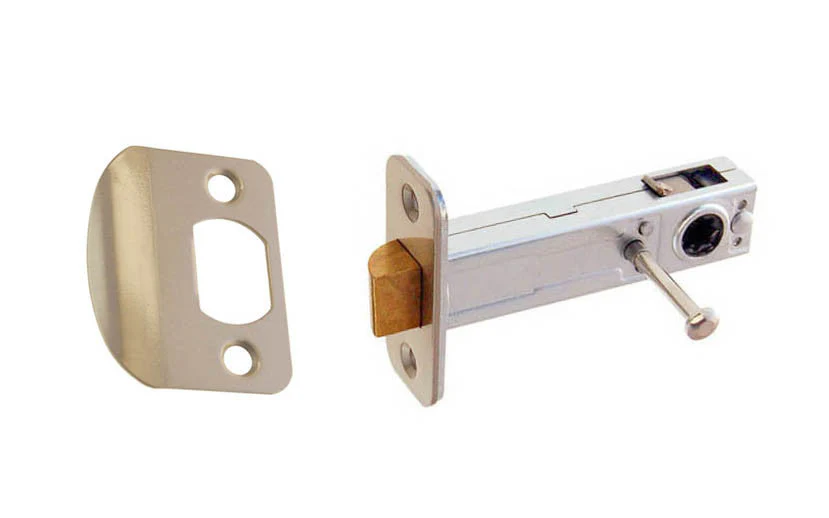 Spring Latch for Doors with Locking Pin (Privacy) ~ 2-3/4" Backset - Image 2