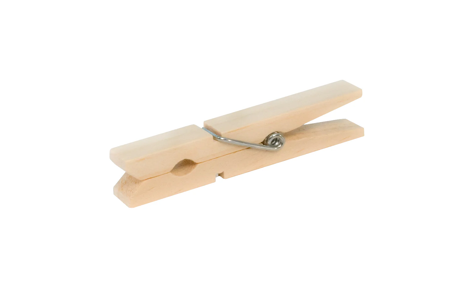 Spring Wooden Clothespins - 20-Pack