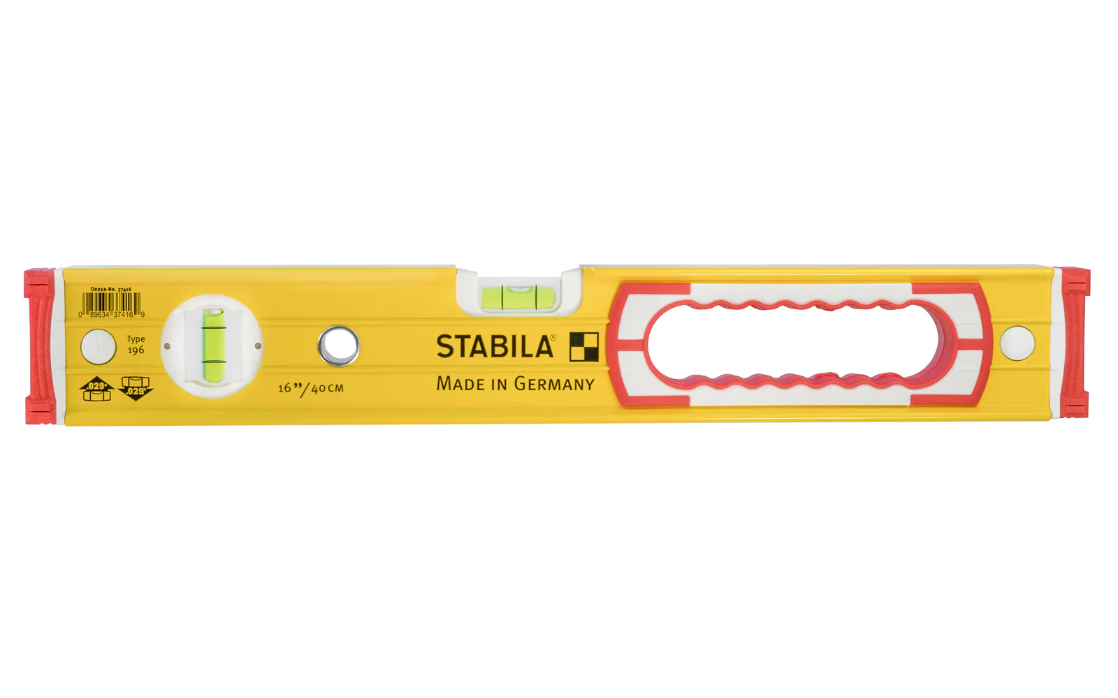 Stabila 16" Heavy Duty Level ~ Type 196 - Image 3