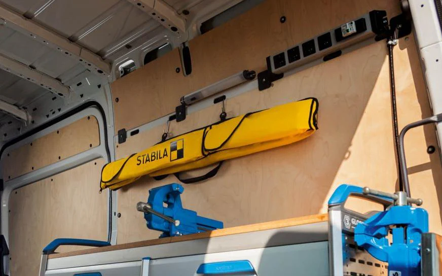 Stabila 6-Pocket Level Case - Holds 78", 48", 36",  32", 24", 16" & Torpedo Levels - Image 3