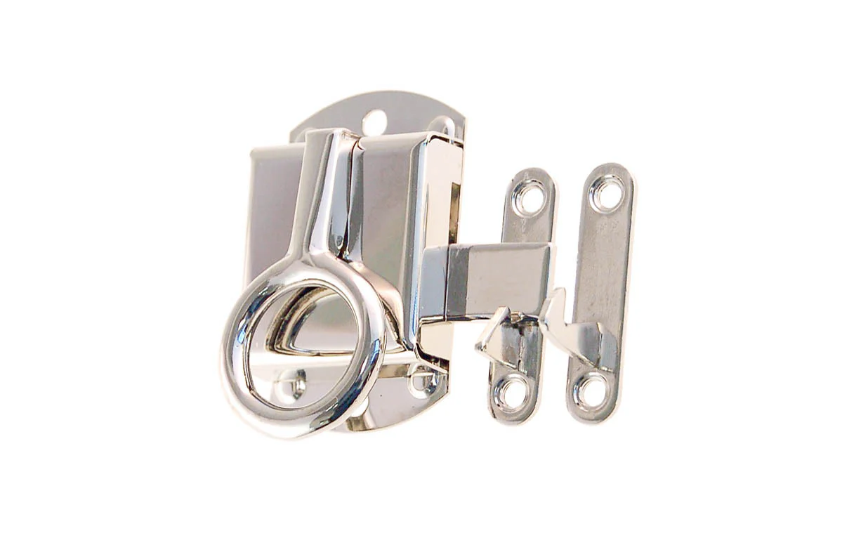 Stamped Brass Left-Handed Ring Latch - Image 2