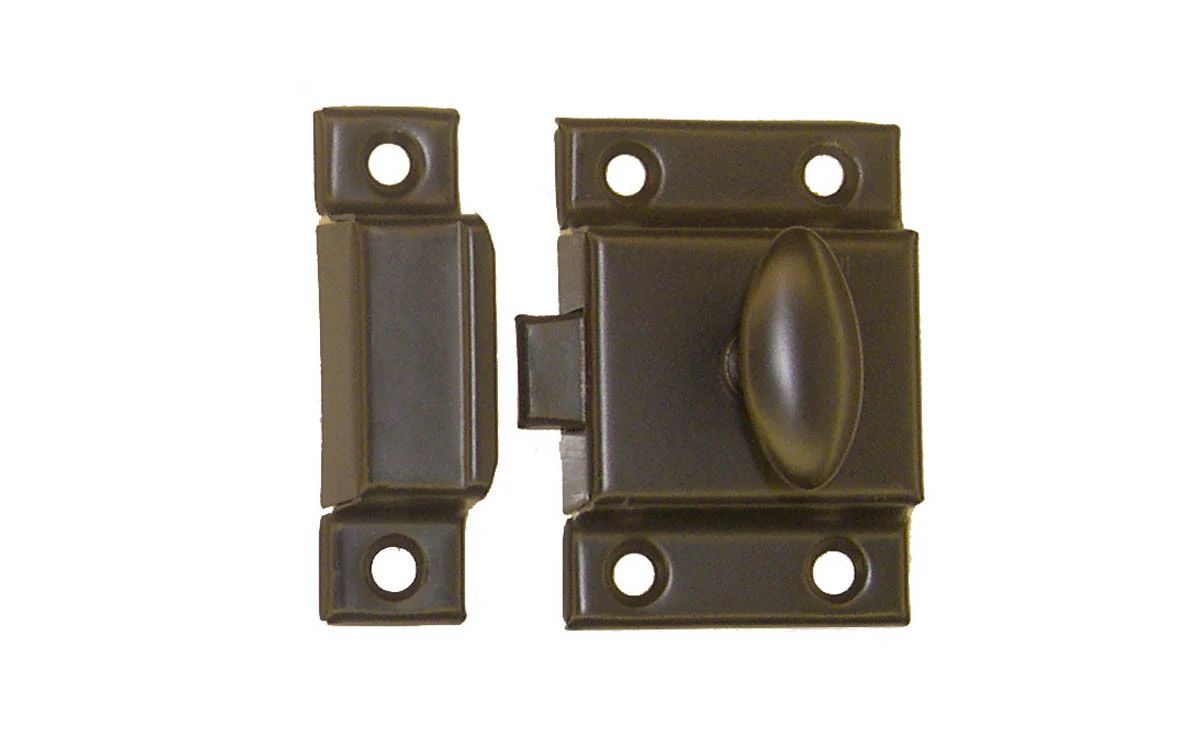 Stamped Steel Cabinet Latch ~ Large Size - Image 5