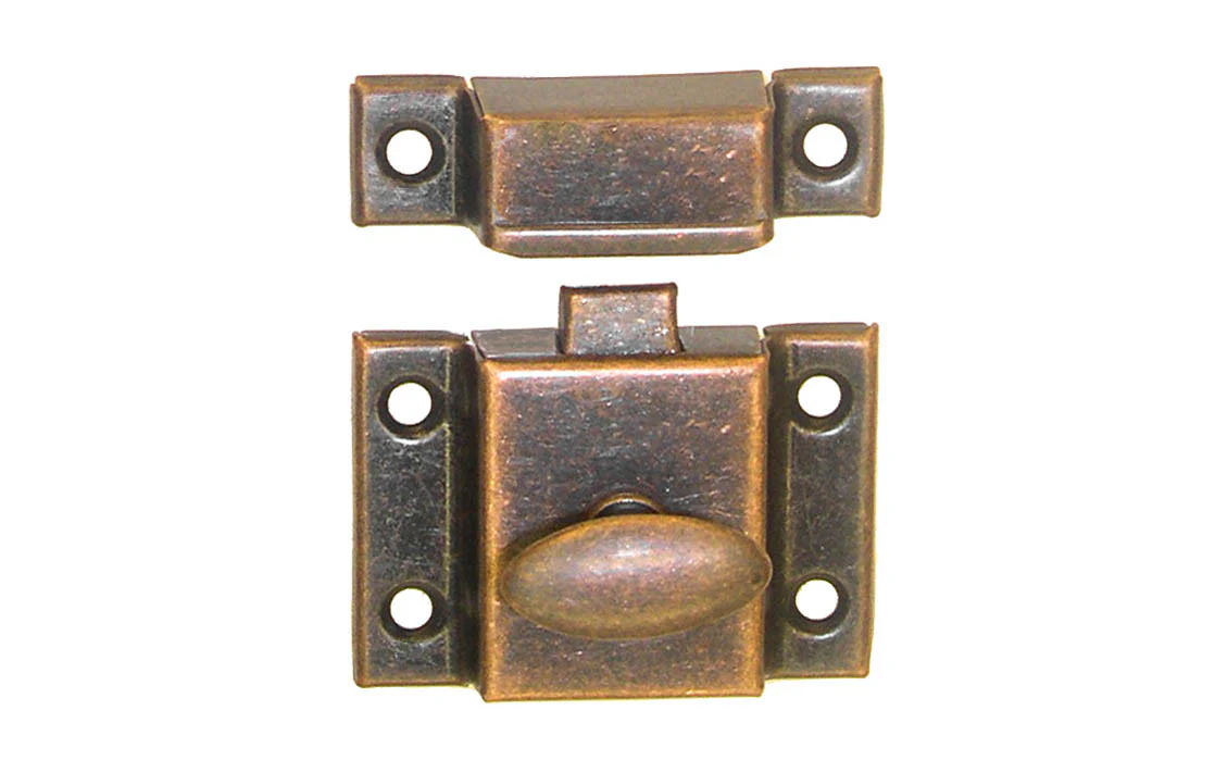 Stamped Steel Cabinet Latch ~ Large Size - Image 6