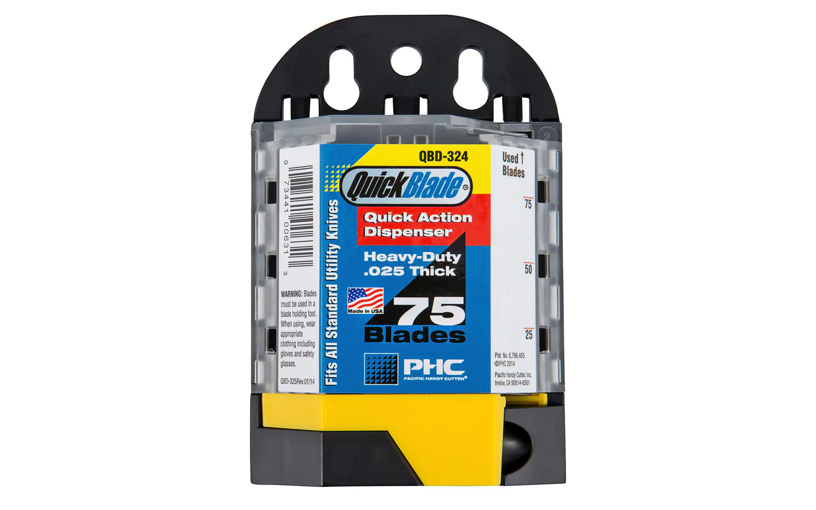 Standard Utility Blade Dispenser - 75 Pack - Image 4