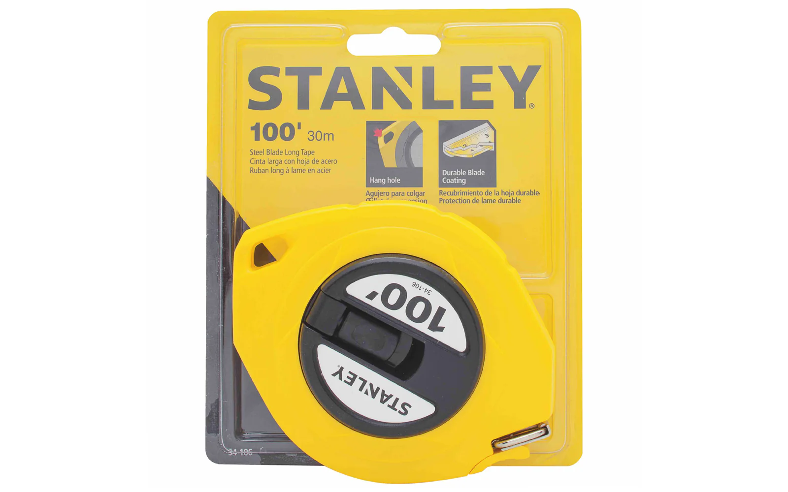 Stanley 100' Steel Blade Tape Measure - Image 3
