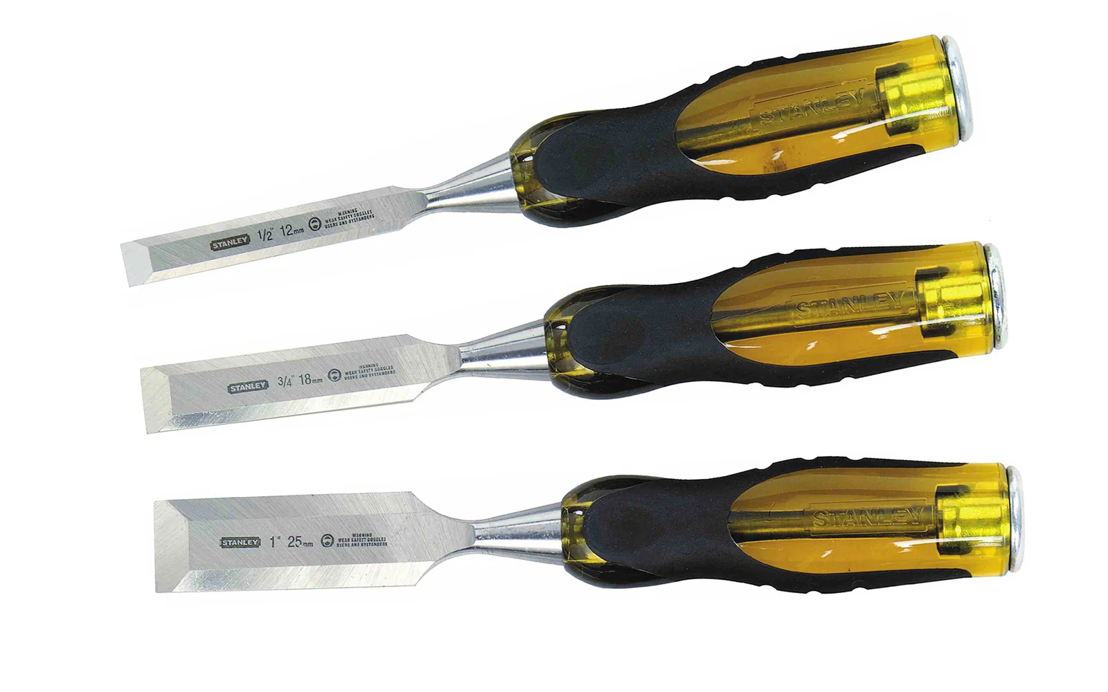 Stanley 3-Piece 'FatMax' Wood Chisel Set