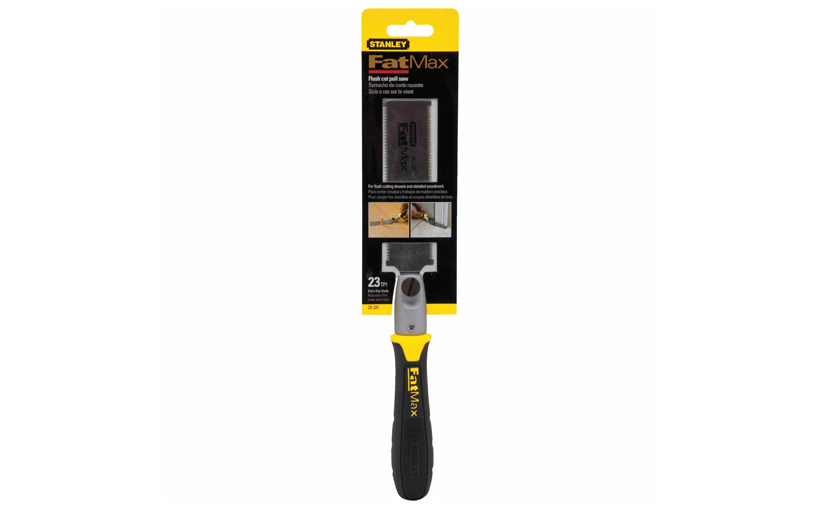 Stanley 4-3/4" Fatmax Flushcut Pull Saw - 23 TPI ~ 20-331 - Image 2