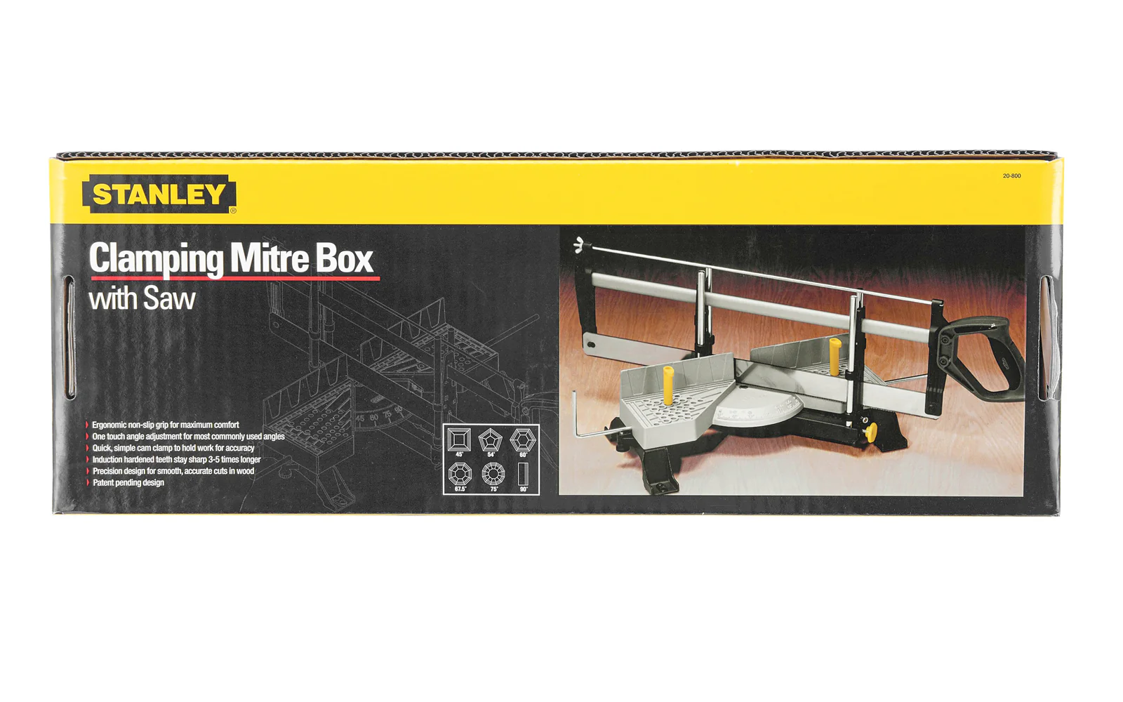 Stanley Clamping Miter Box With Saw ~ 20-800 - Image 2