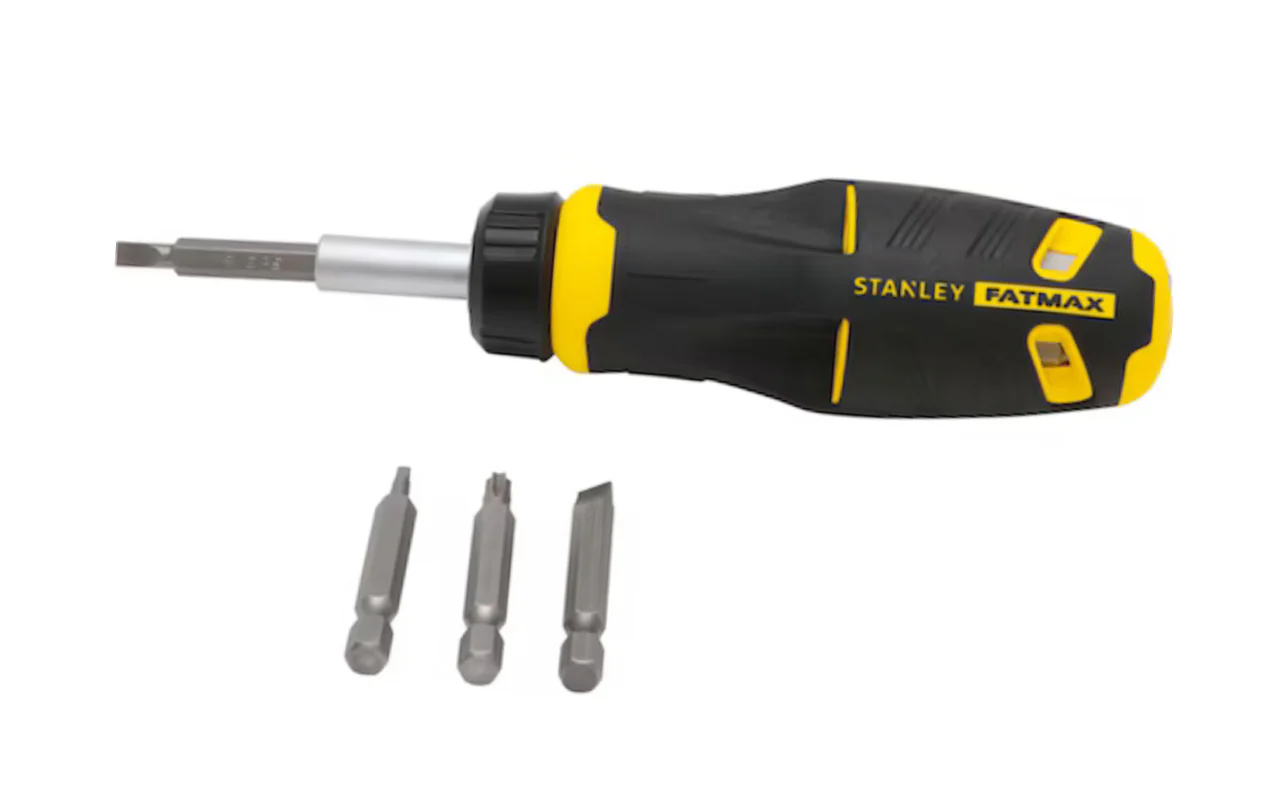 Stanley "Push-N-Pick" Multi-Bit Ratcheting Screwdriver - Image 2