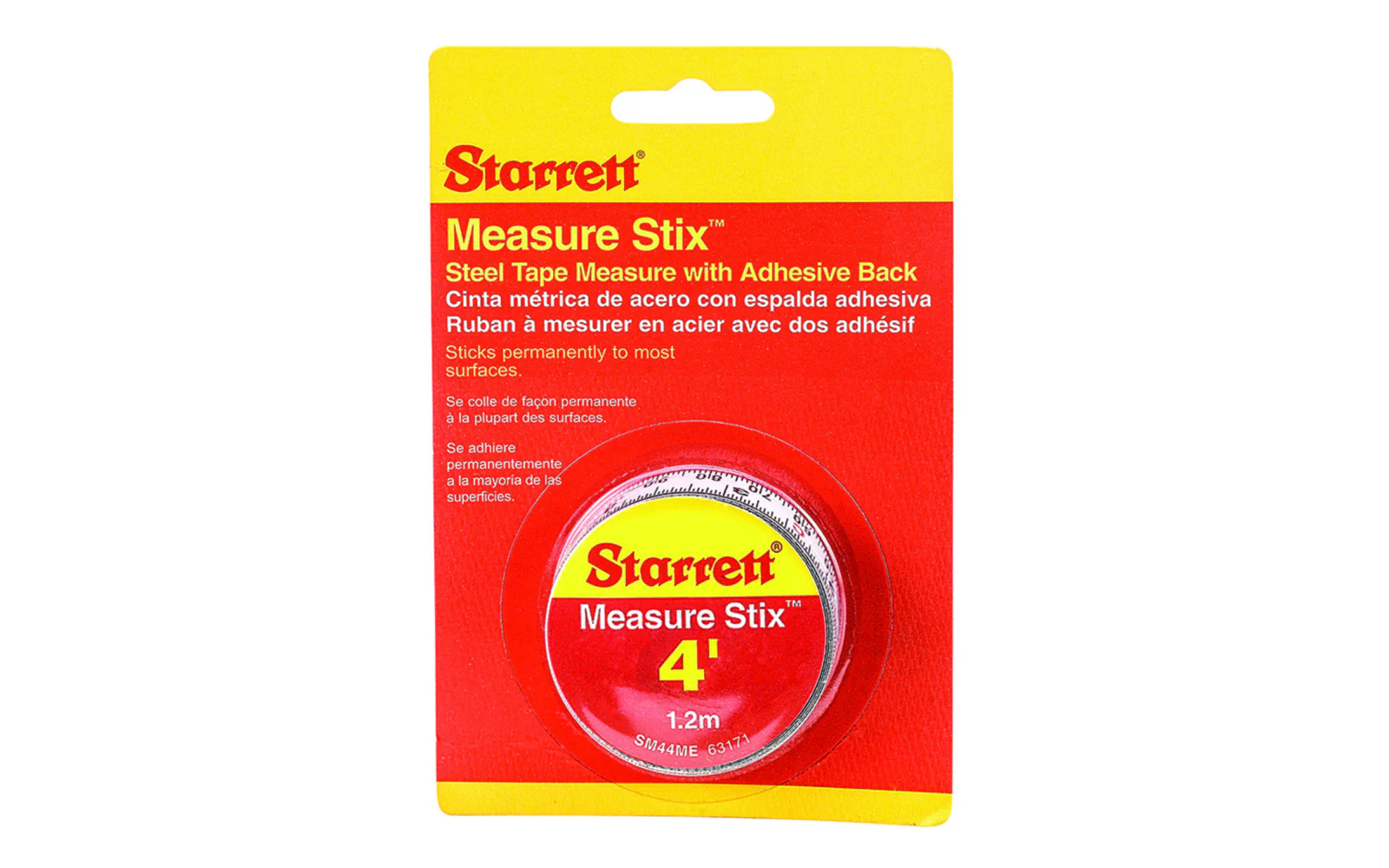Starrett 1.2m / 4' Measure Stix - Image 2