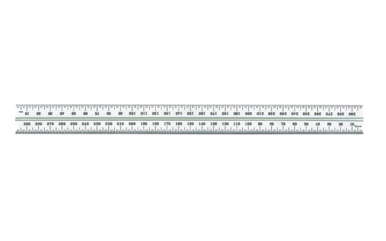 Starrett 12" Blade for Combo Square - 1/2 mm & mm Grads
