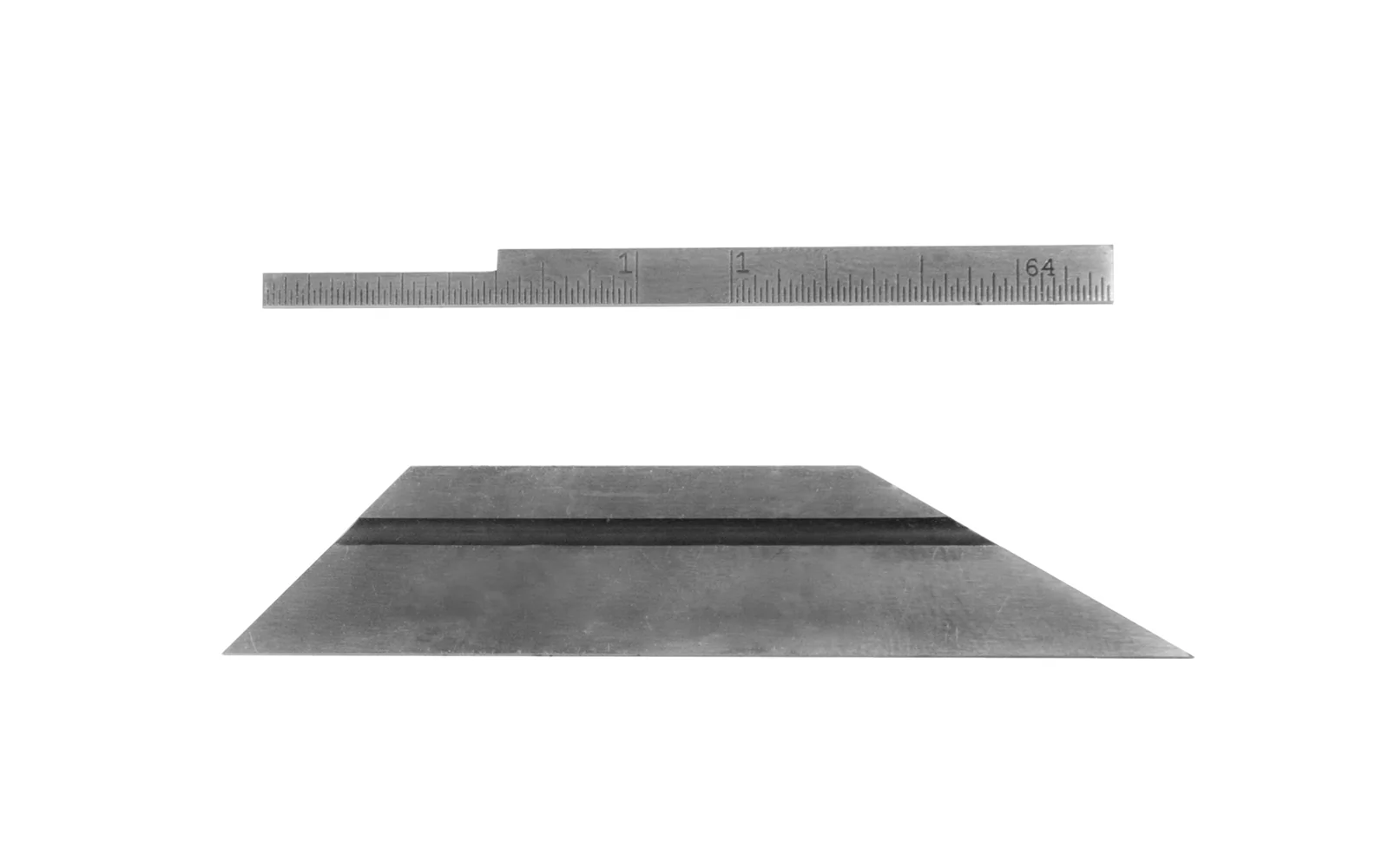 Starrett 2-1/2" Double Steel Square 14D - Image 2