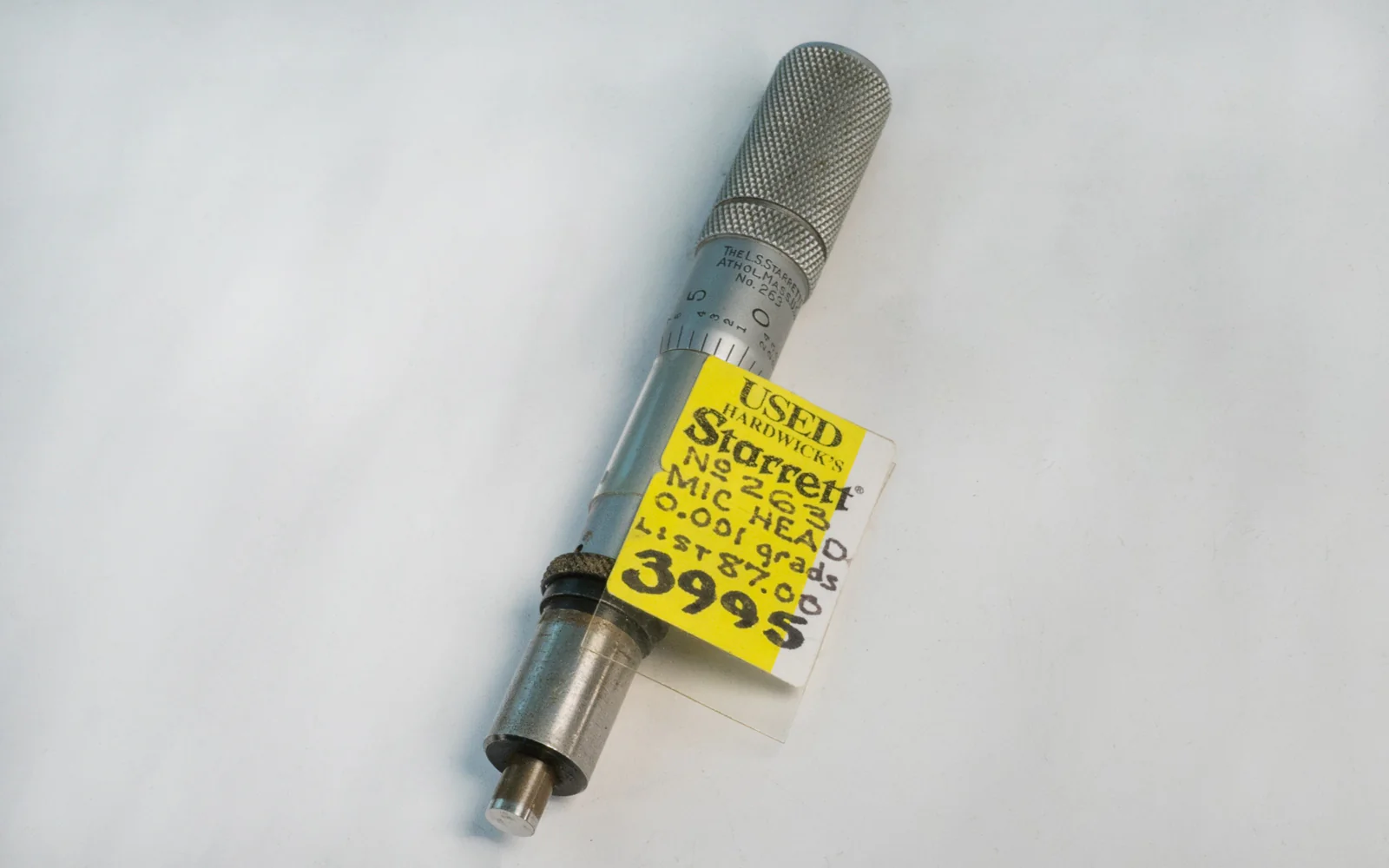 Starrett 263 Micrometer Head - USED