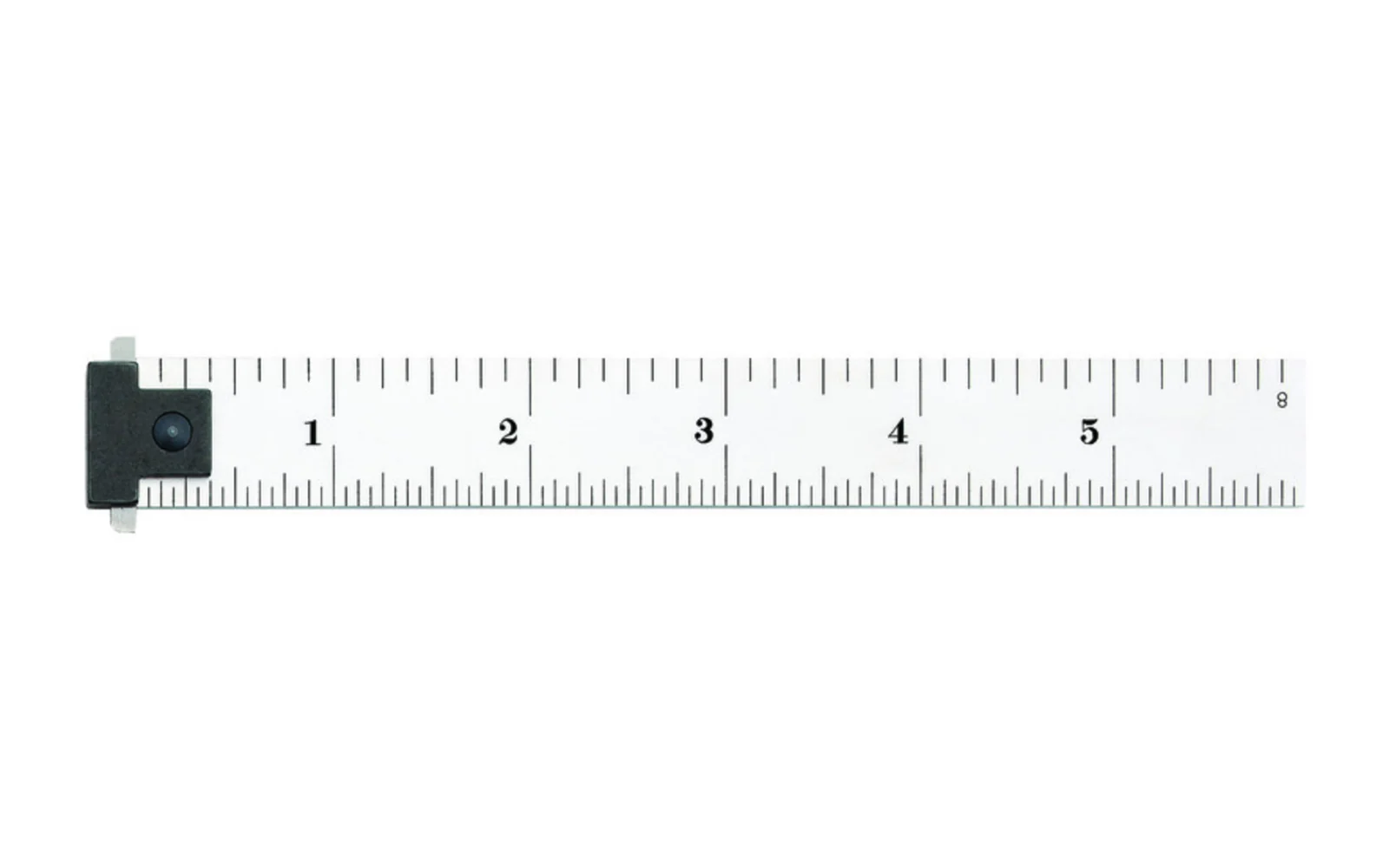 Starrett 6" Double Hook Rule - 1/8", 1/16", 1/32", 1/64" Grads - Image 2