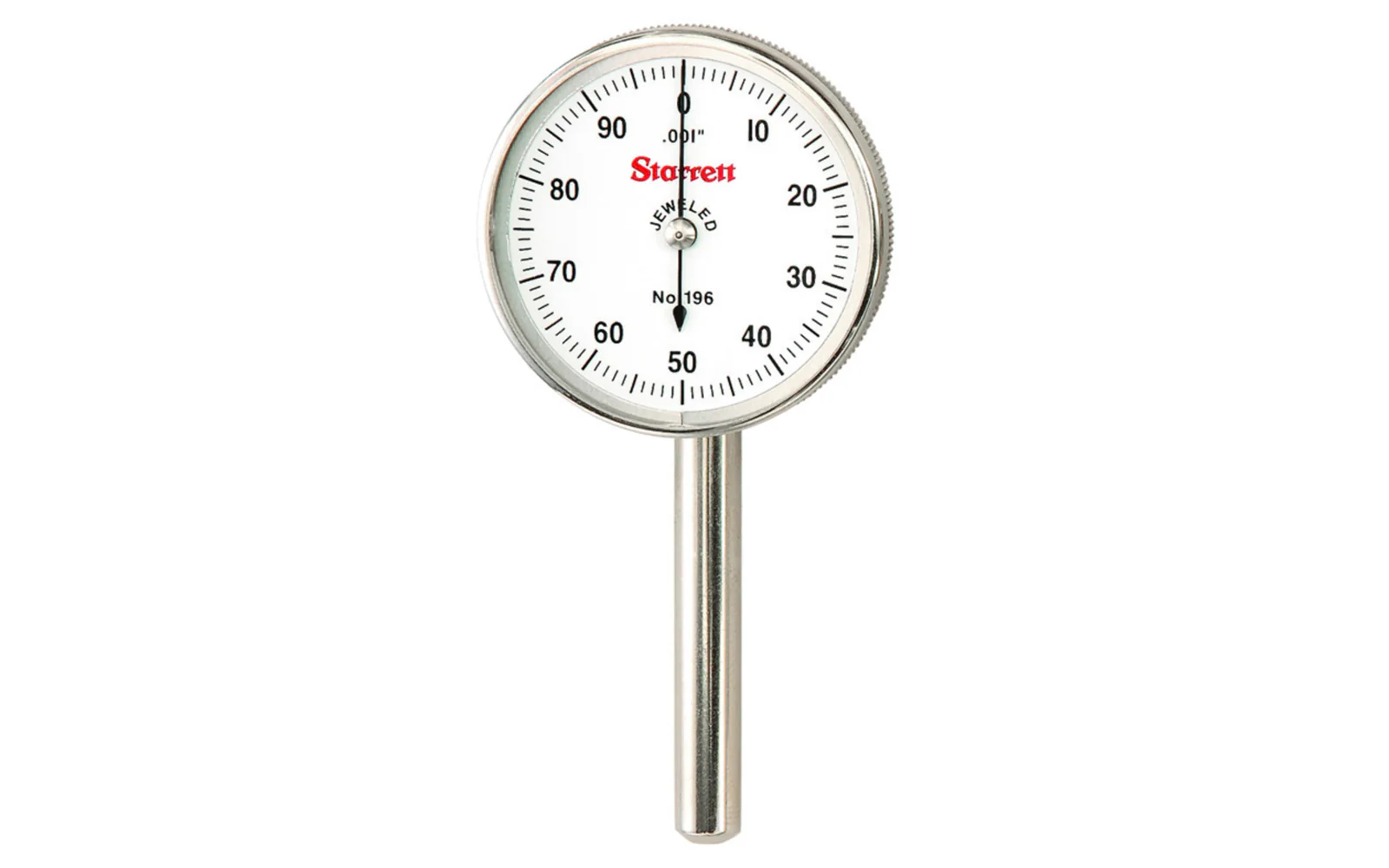 Starrett Universal Back Plunger Dial Indicator - 196B1