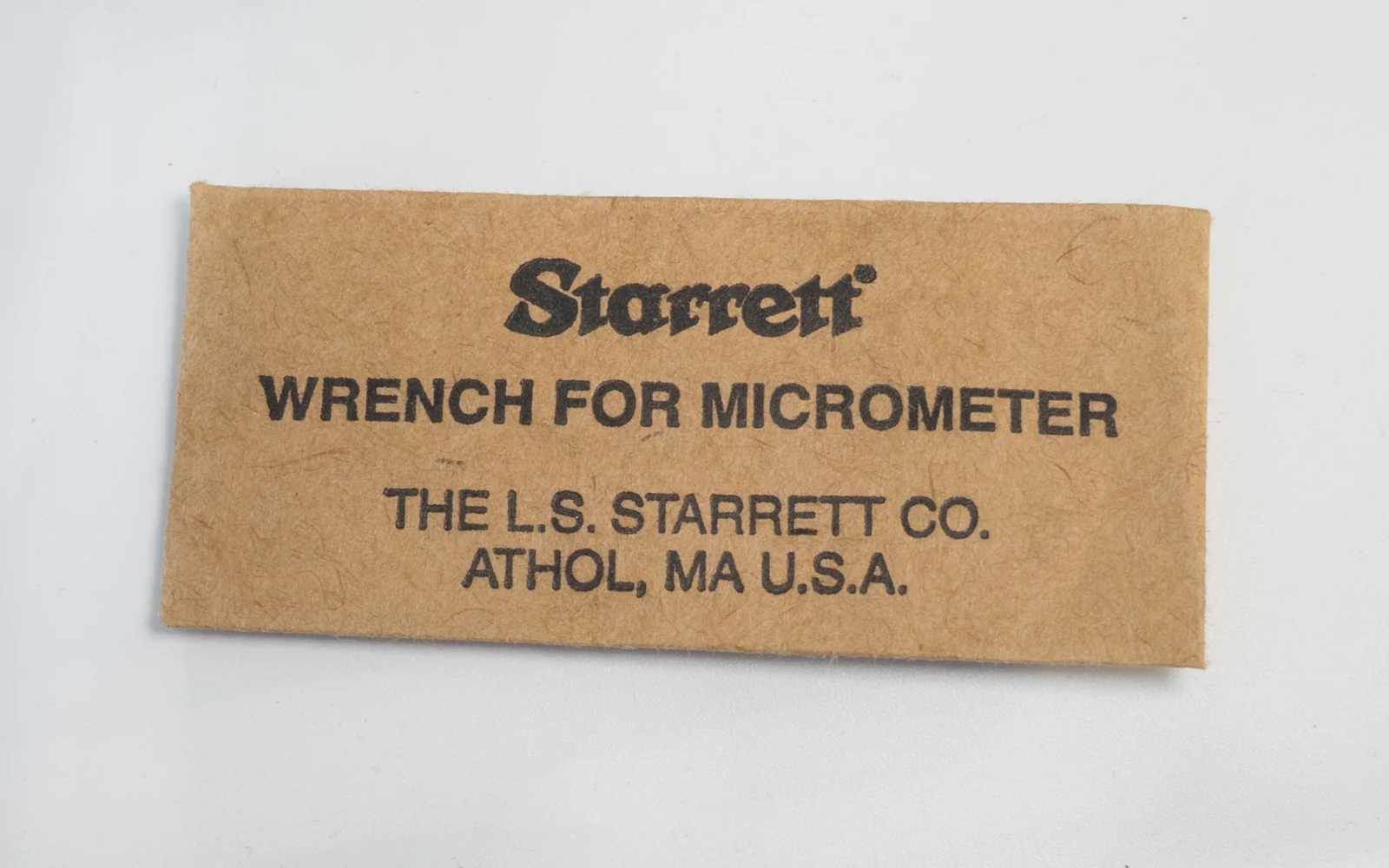 Starrett Wrench for Micrometer - Image 2