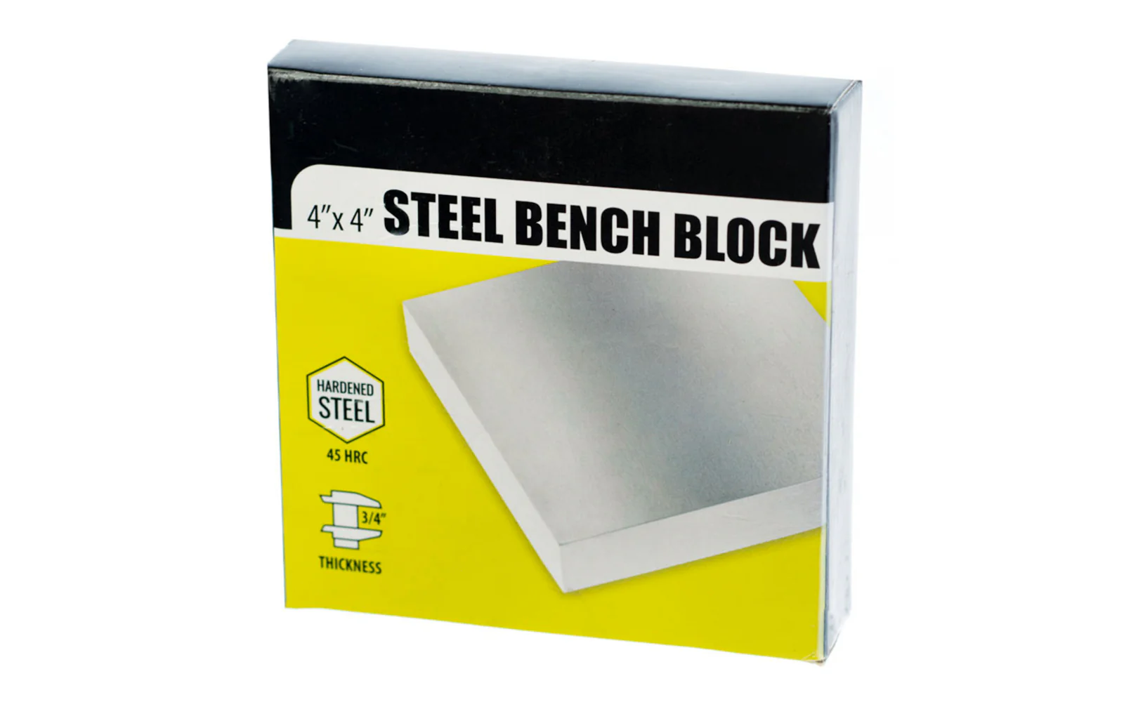 Steel Bench Block 4" x 4" x 3/4" - Image 4