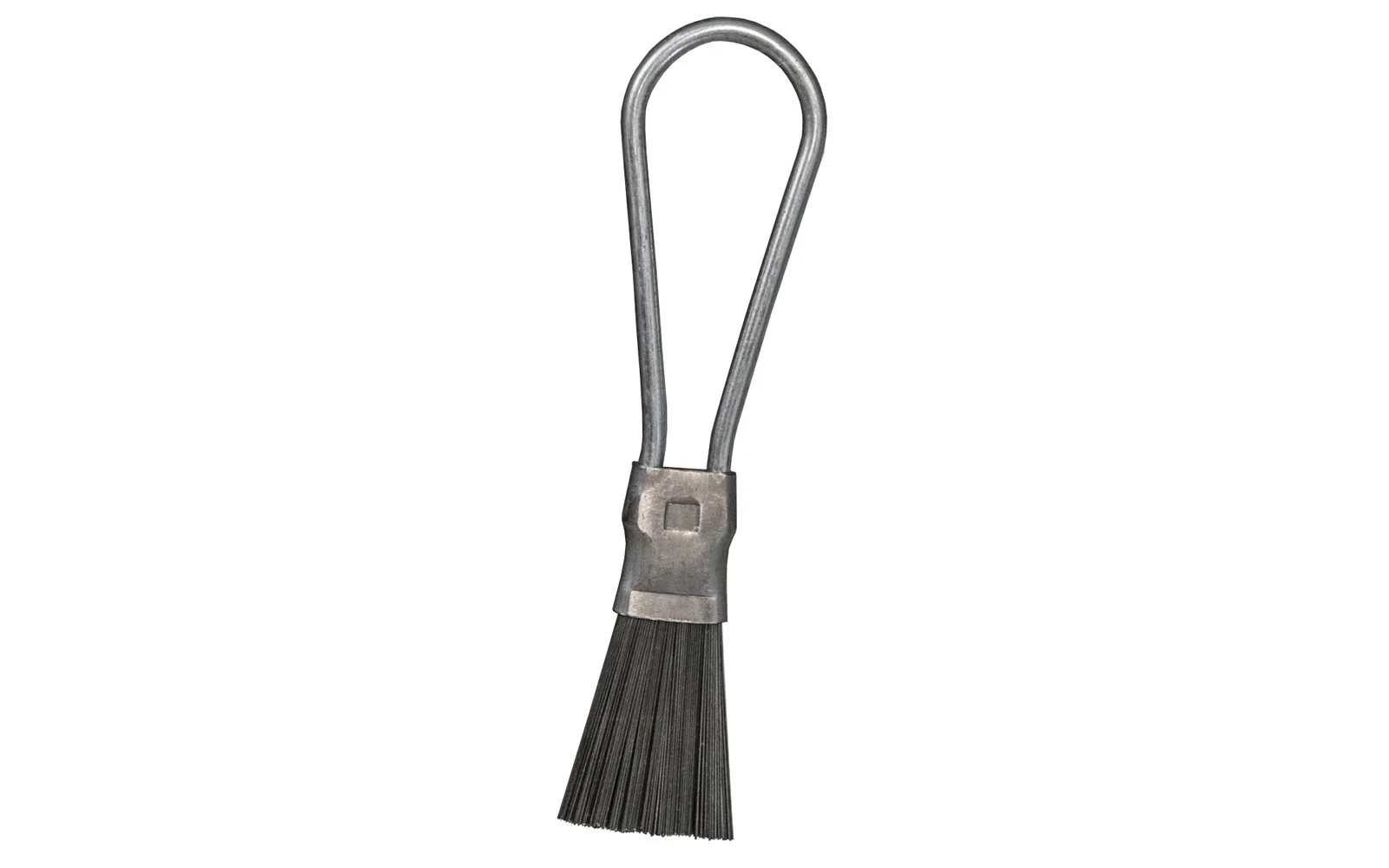 Steel Looped-Handle Wire Brush ~ 5-3/8" Long