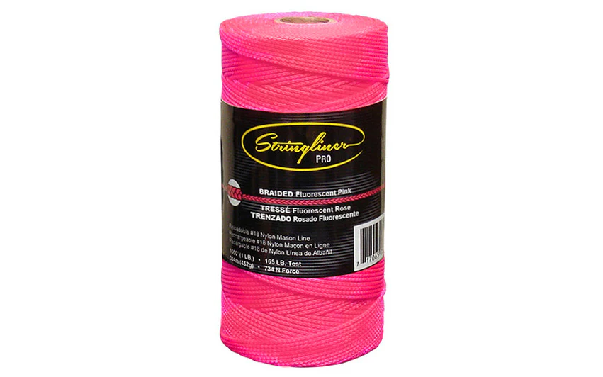 Stringliner Braided Mason Line - Fluorescent Pink - Image 2