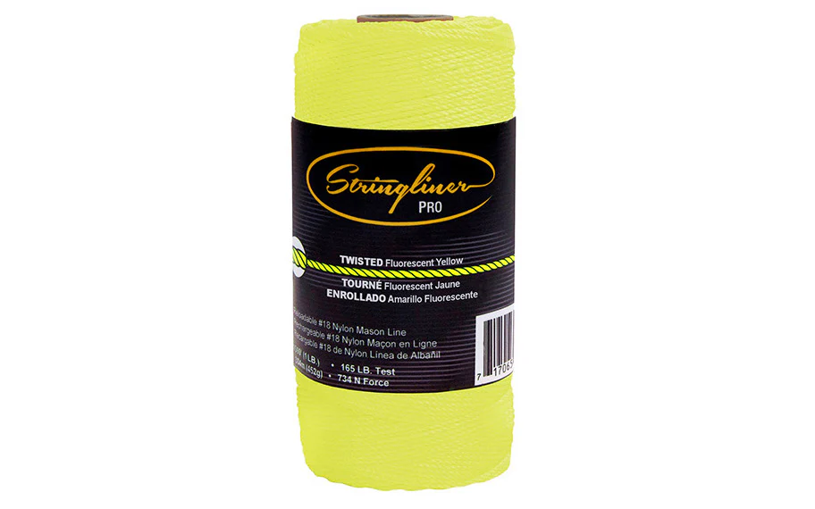 Stringliner Twisted Mason Line - Fluorescent Yellow - Image 2