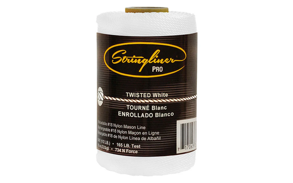 Stringliner Twisted Mason Line - White