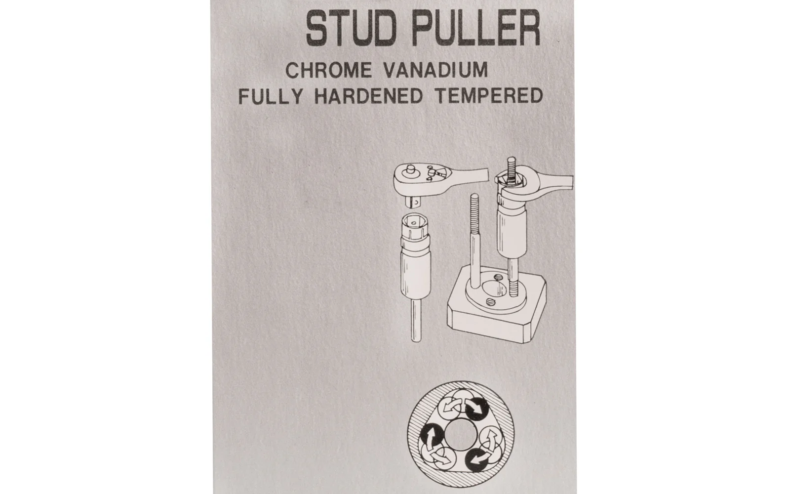 Stud Puller - 1/2" Dr - Made in Japan - Image 3